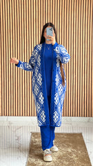 ENSEMBLE 3 PIÈCES 007 Bleu Roi