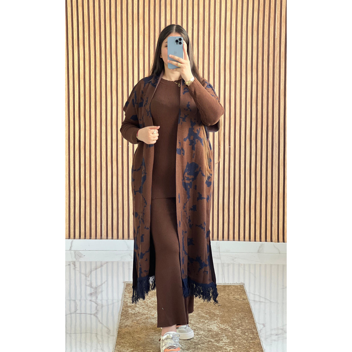 Ensemble 3 Pièces CowCozy Marron