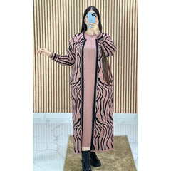 Ensemble 2 Pièces Rose Robe et cape