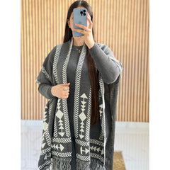 Ensemble 3 Pièces Velouté Gris