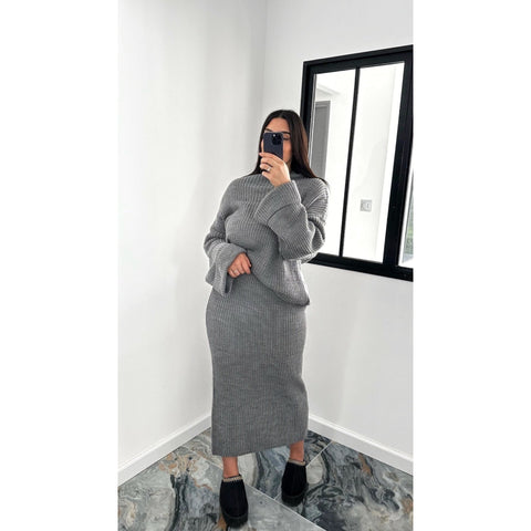 Ensemble 2 Pièces Perla Jupe et Tricot
