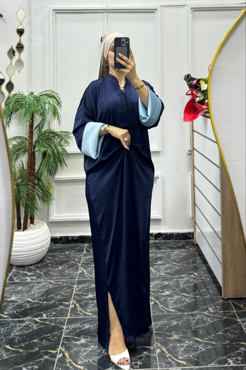 Caftan Nawaim Bleu Marine