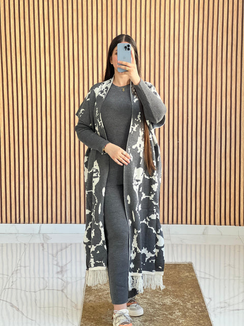 Ensemble 3 Pièces CowCozy Gris