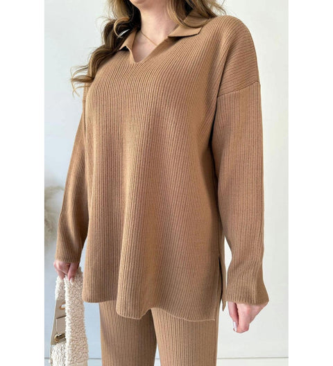 Ensemble LanaDuo 2 Pièces Camel