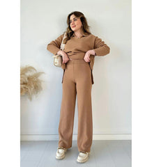 Ensemble LanaDuo 2 Pièces Camel