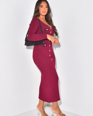 Robe Carmin Bordeaux