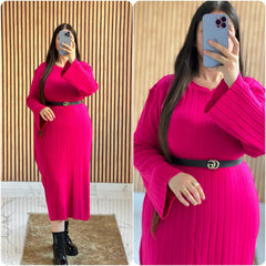 Robe Avec Ceinture 014