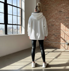 Fleece hoodie unisexe