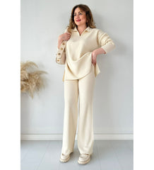Ensemble LanaDuo 2 Pièces Blanc cassé