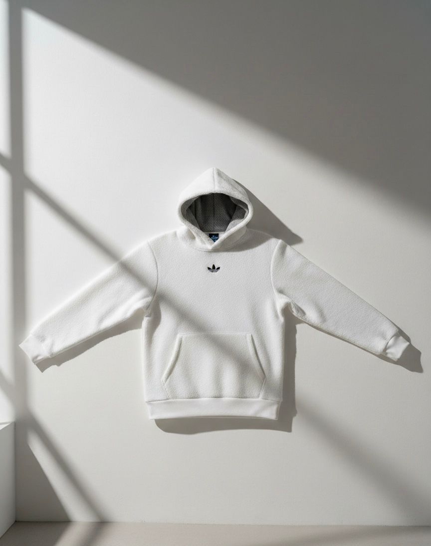 Fleece hoodie unisexe