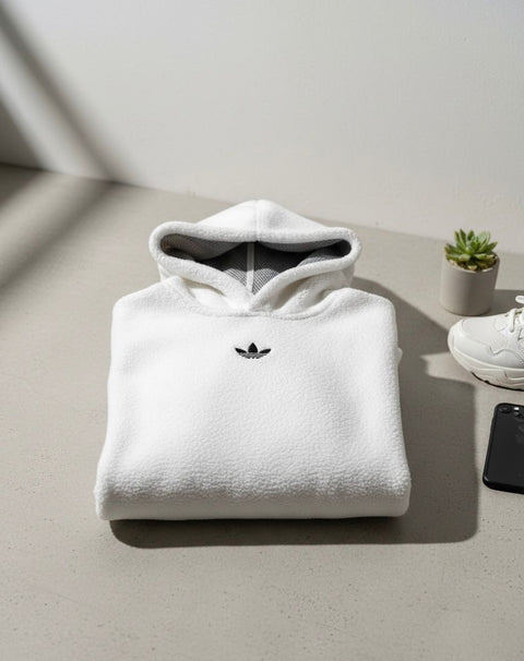 Fleece hoodie unisexe