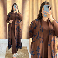 Ensemble 3 Pièces CowCozy Marron