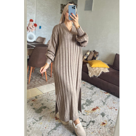ROBE TAUPE 017