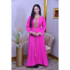Caftan Mère et Enfant 113 Rose