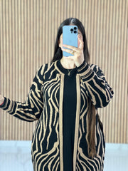 Ensemble 2 Pièces Noir Robe et cape